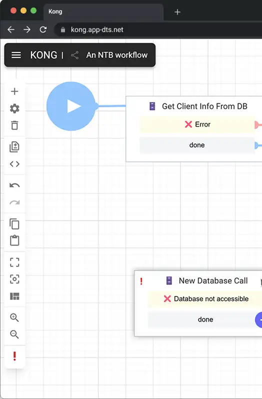 Drag and drop UI feature.